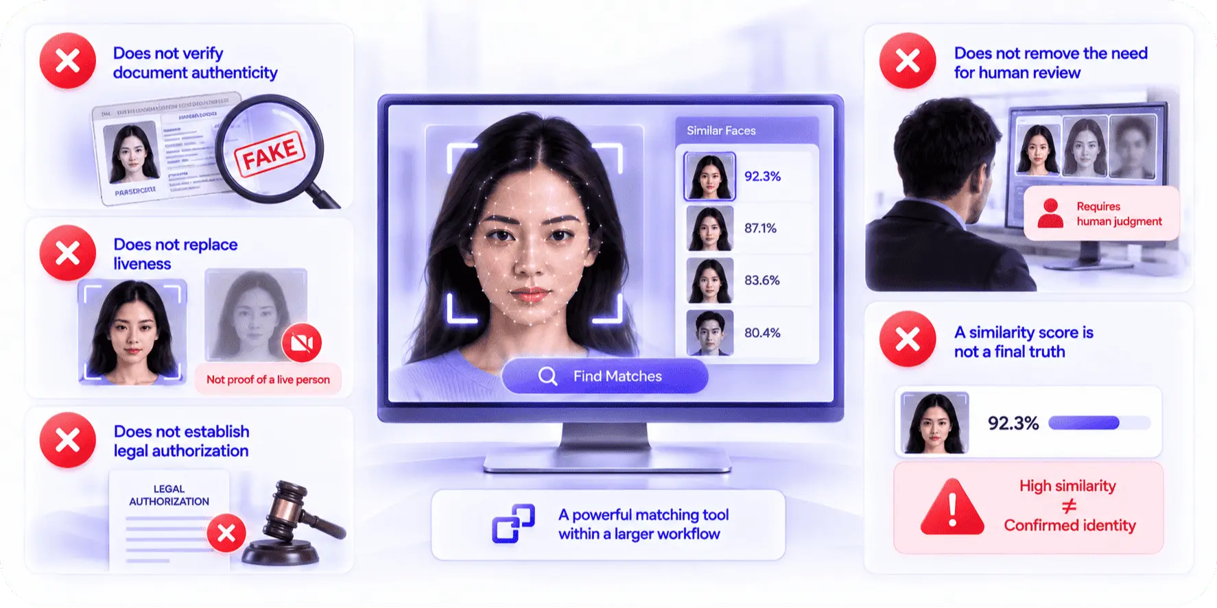 What Facial Recognition Search Does Not Solve