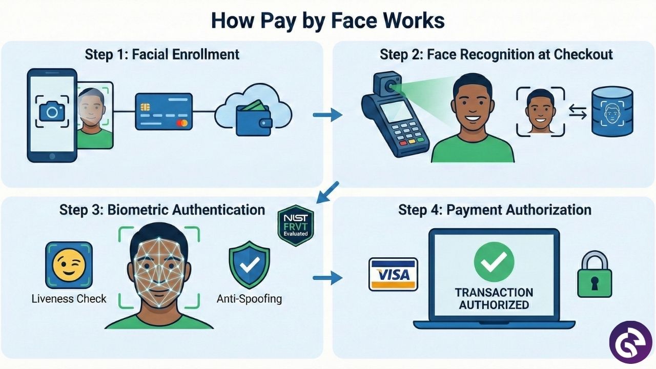 How Pay by Face Works