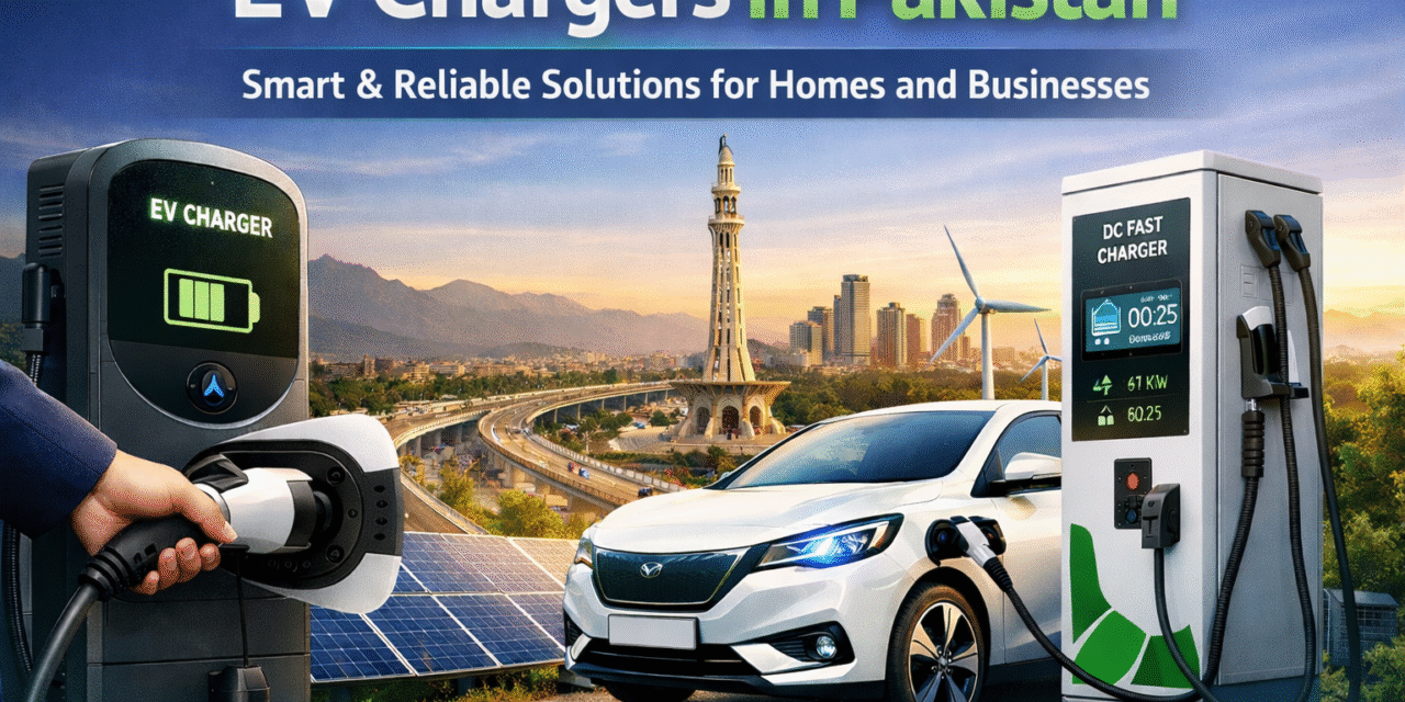 Best EV Chargers in Pakistan for Efficient Home and Commercial Charging