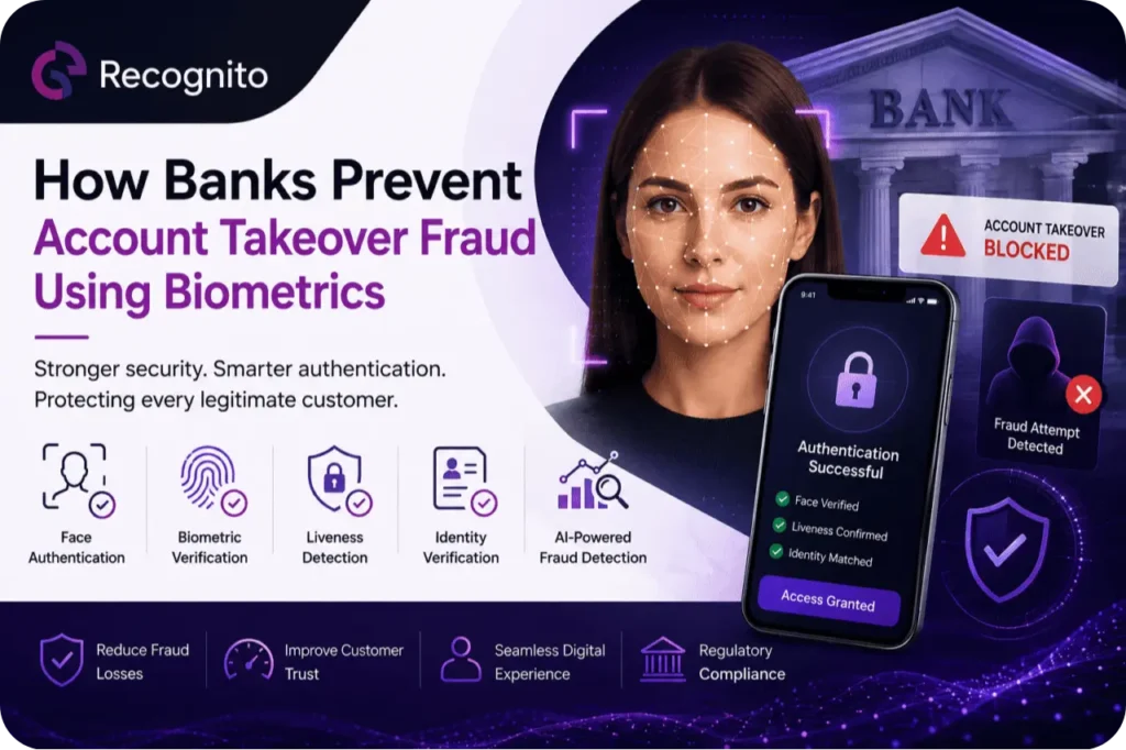 How Banks Prevent Account Takeover Fraud Using Biometrics