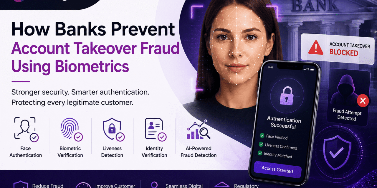 How Banks Prevent Account Takeover Fraud Using Biometrics
