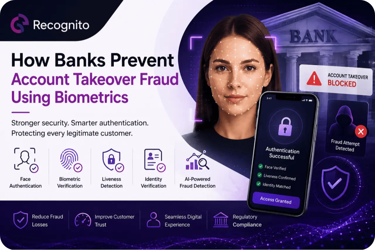 How Banks Prevent Account Takeover Fraud Using Biometrics