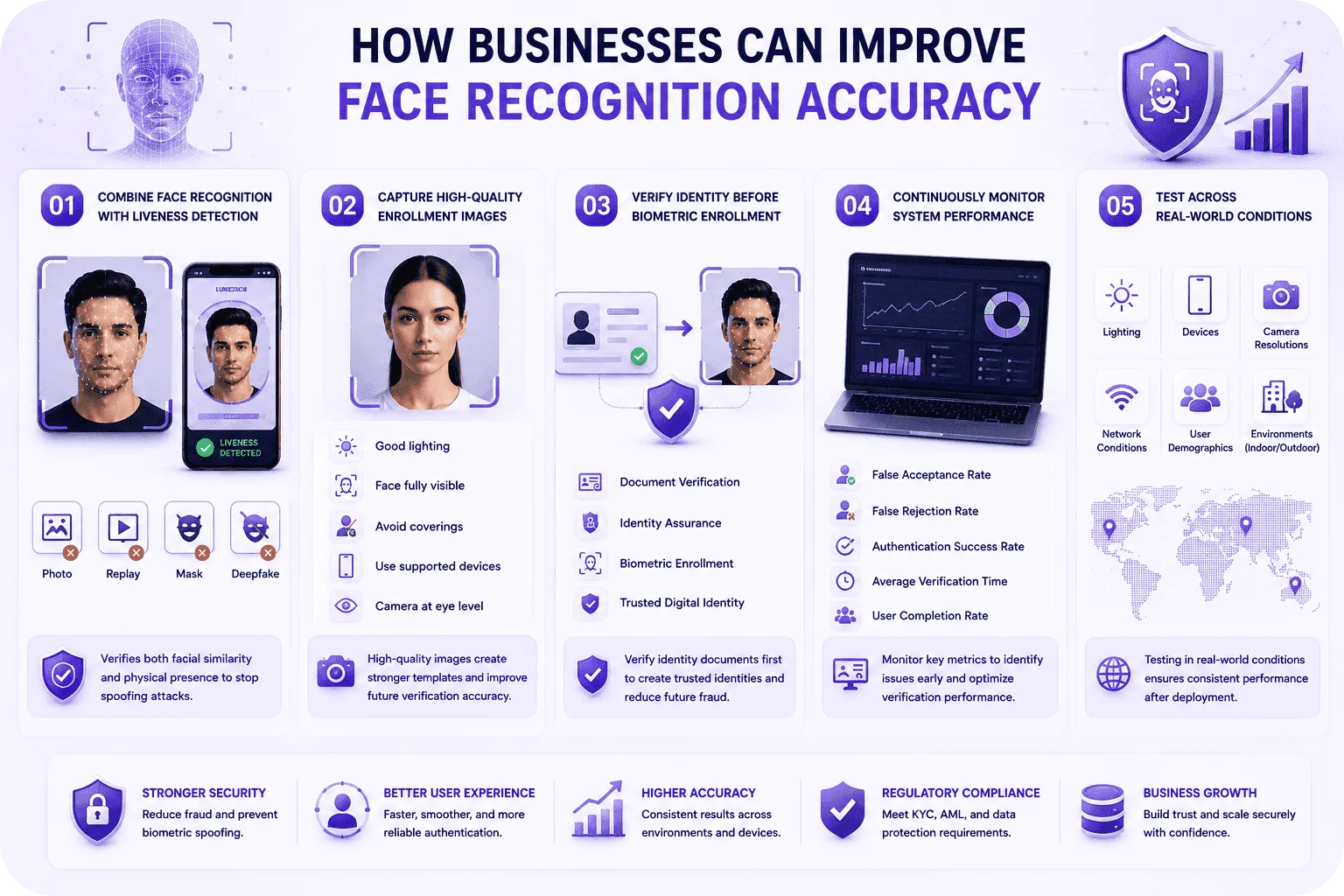 How Businesses Can Improve Face Recognition Accuracy