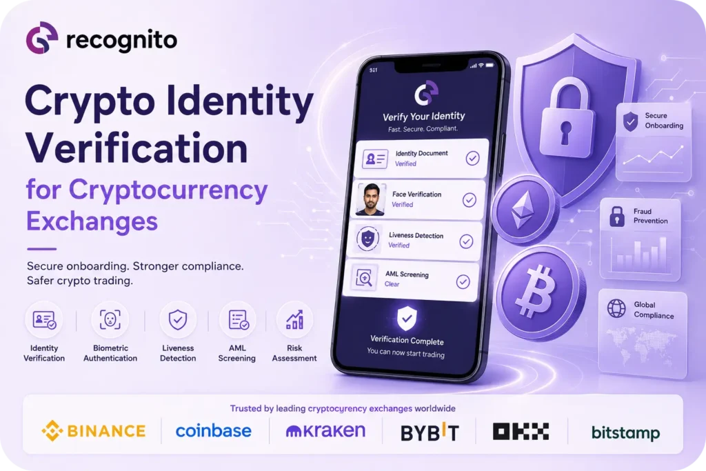 Identity Verification for Cryptocurrency Platforms and Exchanges