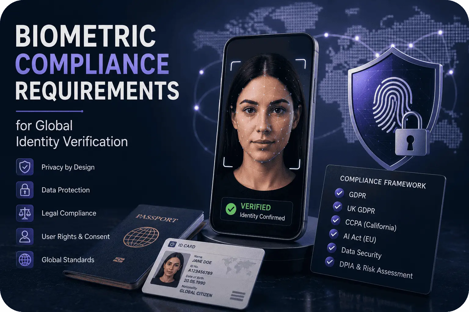 Biometric Compliance Requirements for Global Identity Verification