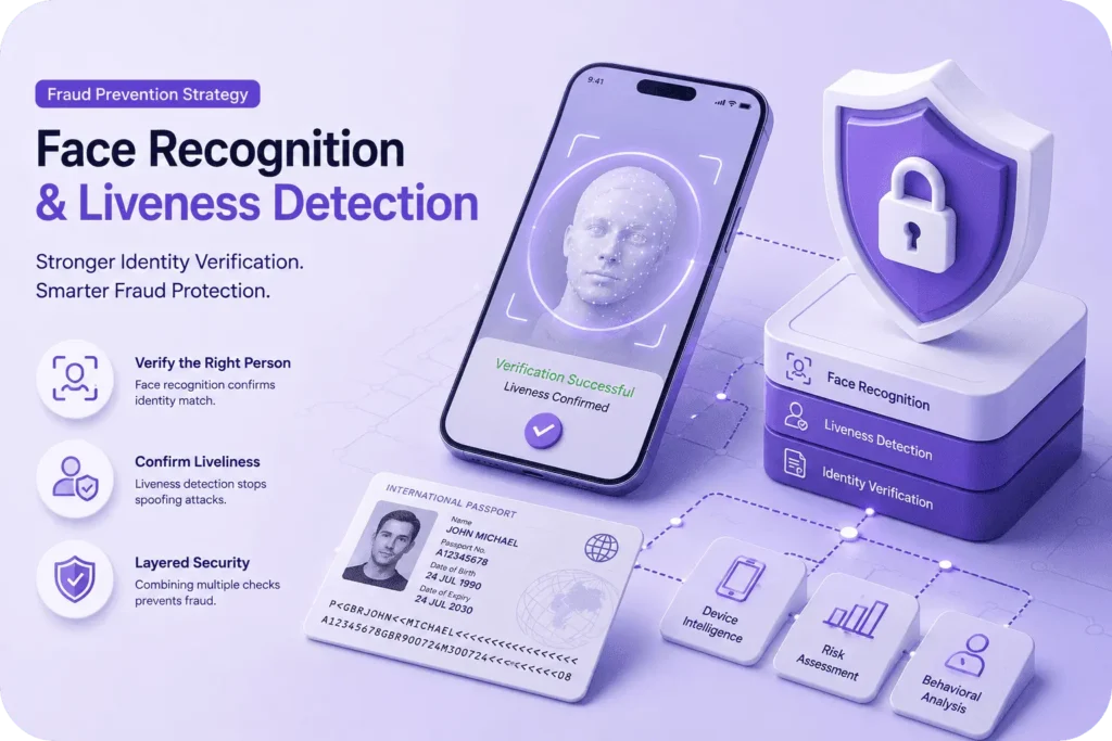 Building a Fraud Prevention Strategy Using Face Recognition and Liveness Detection