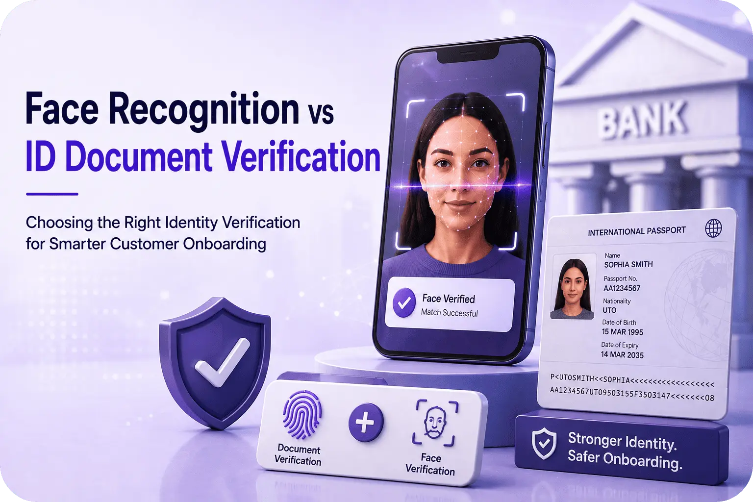Face Recognition vs ID Document Verification for Customer Onboarding