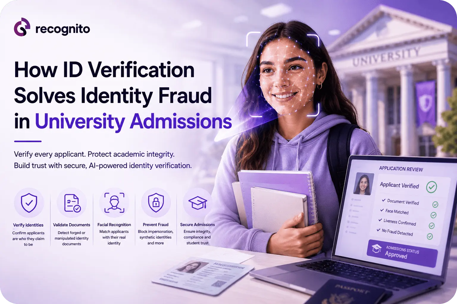 How ID Verification Solves Identity Fraud in University Admissions