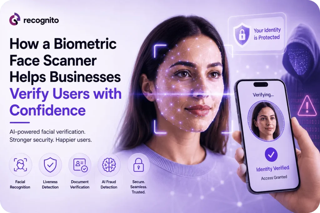 How a Biometric Face Scanner Helps Businesses Verify Users with Confidence