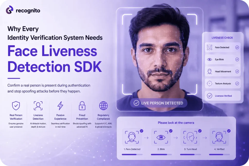 Why Every Identity Verification System Needs Face Liveness Detection SDK