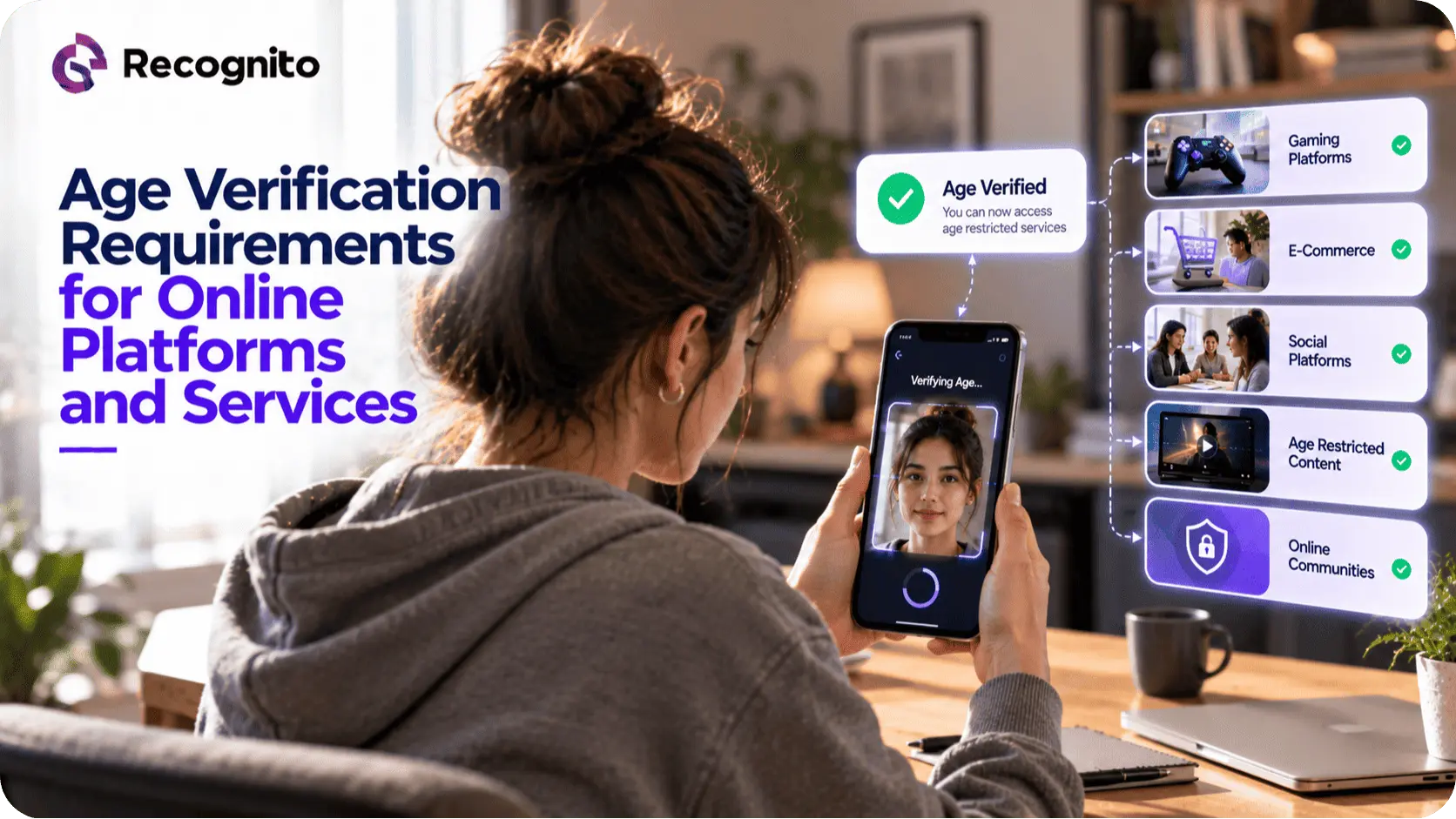 Age Verification Requirements for Online Platforms and Services