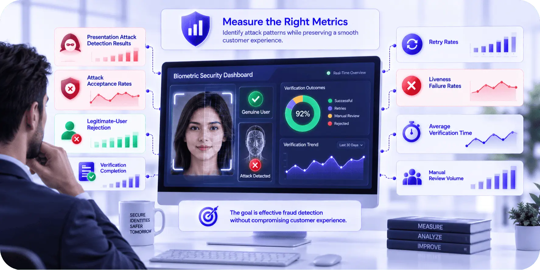 Measuring Biometric Security Performance