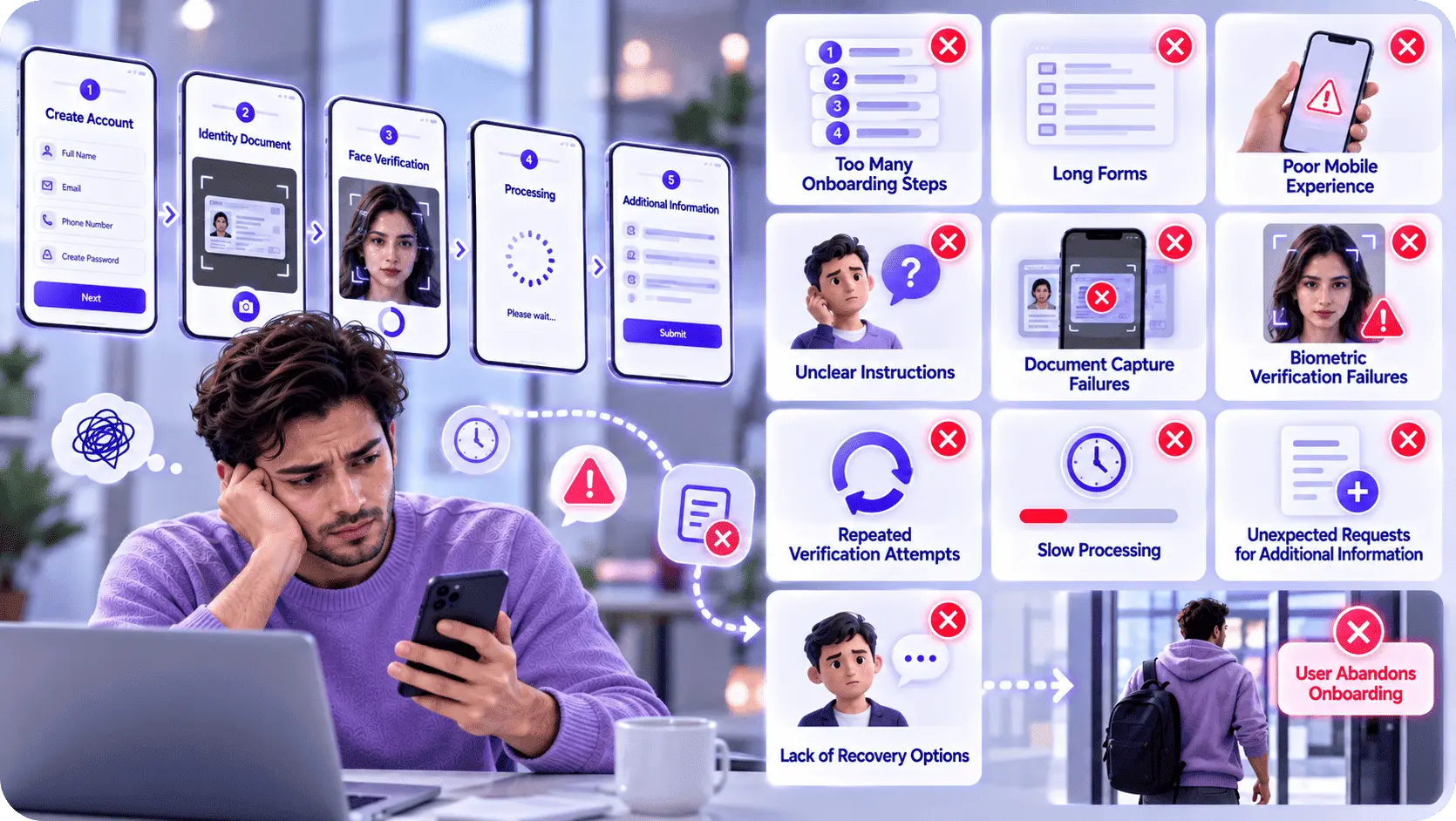 Why Customers Abandon Financial Onboarding